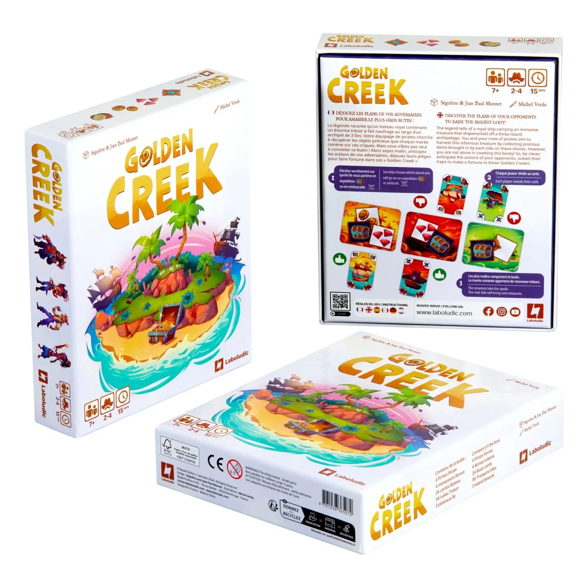 Laboludic - Golden Creek strategy game