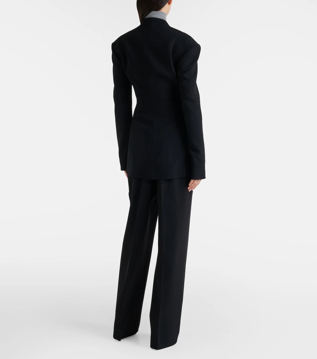 Sportmax - Vetusta crêpe wide-leg pants