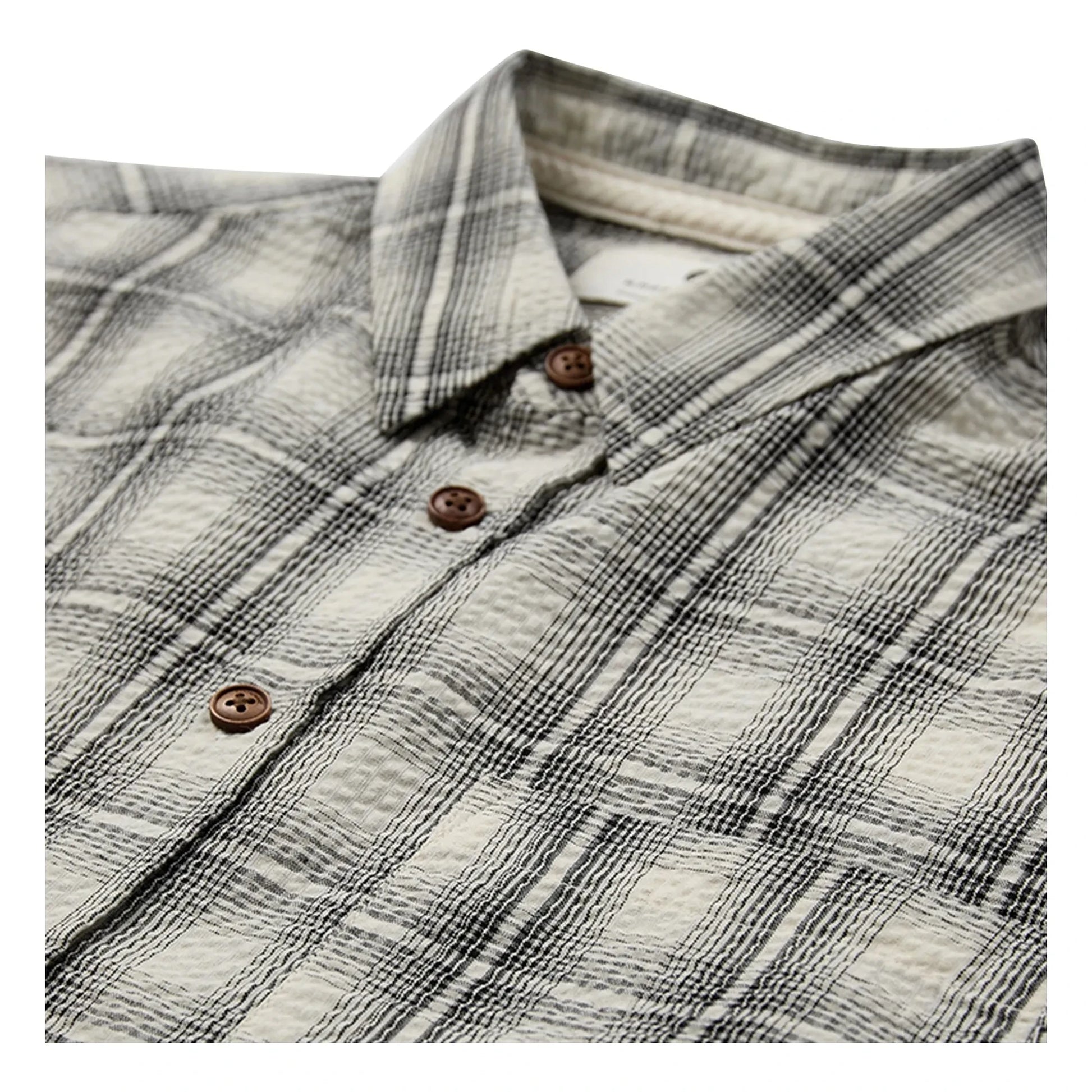 Anerkjendt - Akotto Checkered Shirt  | Grey