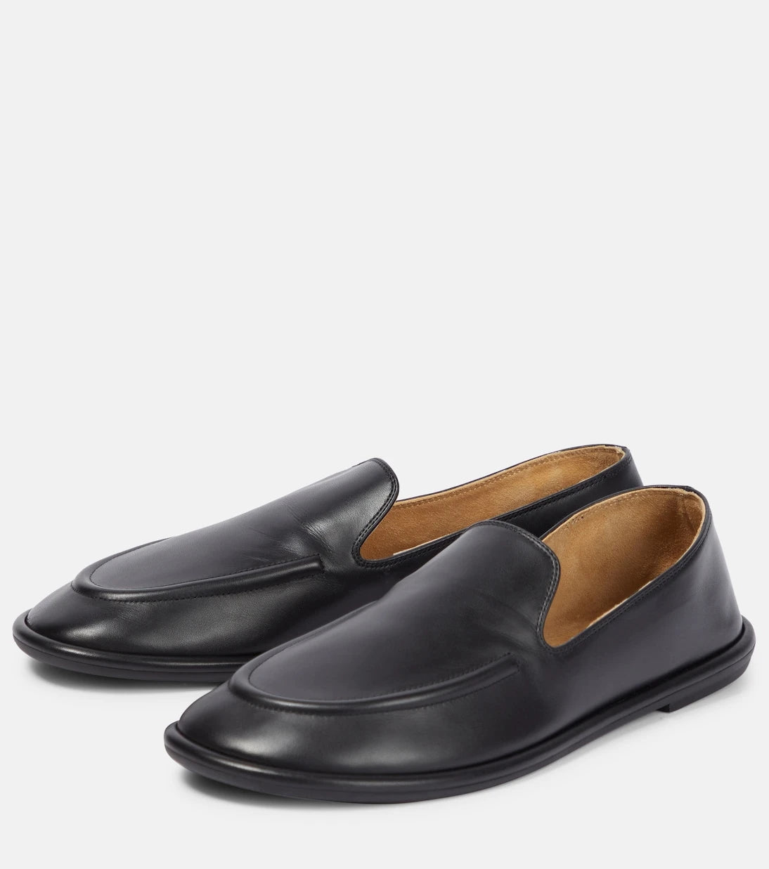 The Row - Canal leather loafers