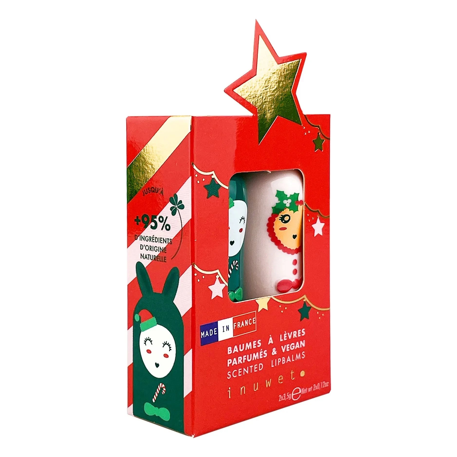 Inuwet - Star lip balm duo set