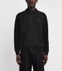 Black Fleece Logo Polo Jacket