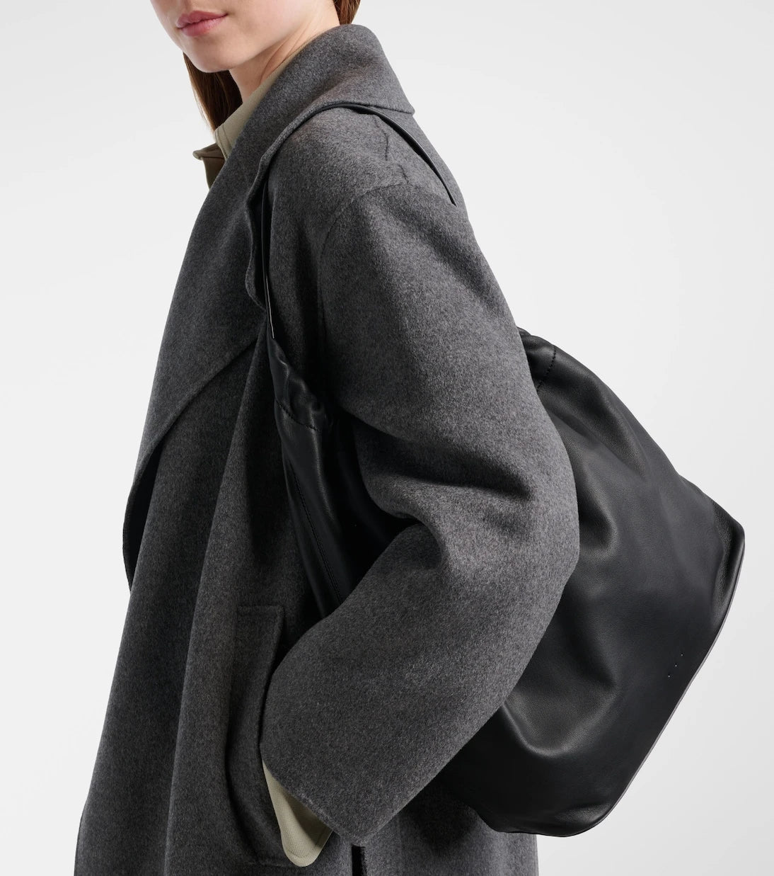 Aesther Ekme - Demi Lune Cloud Medium leather shoulder bag