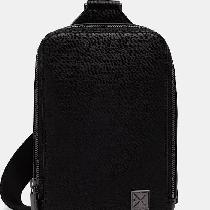 Calvin Klein erkek suni deri boyun çantası