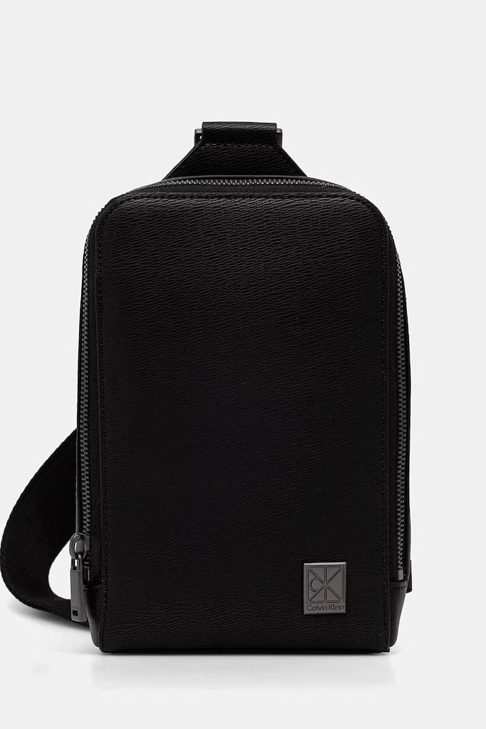 Calvin Klein erkek suni deri boyun çantası