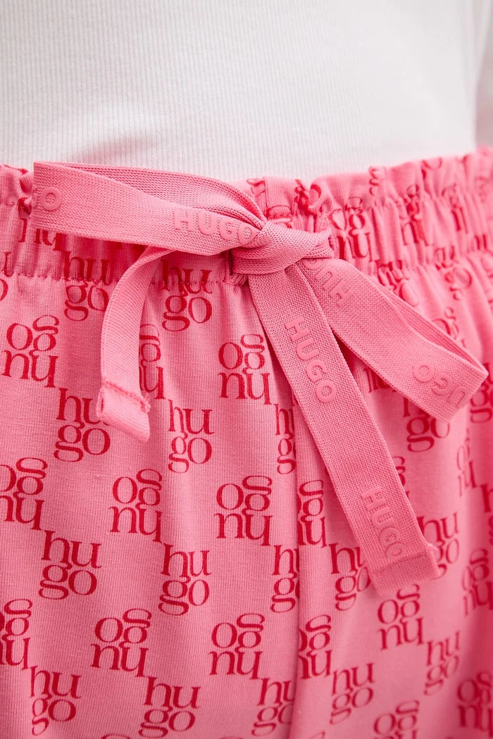 HUGO kadın modal kısa pijama şortu CASUAL SHORTS