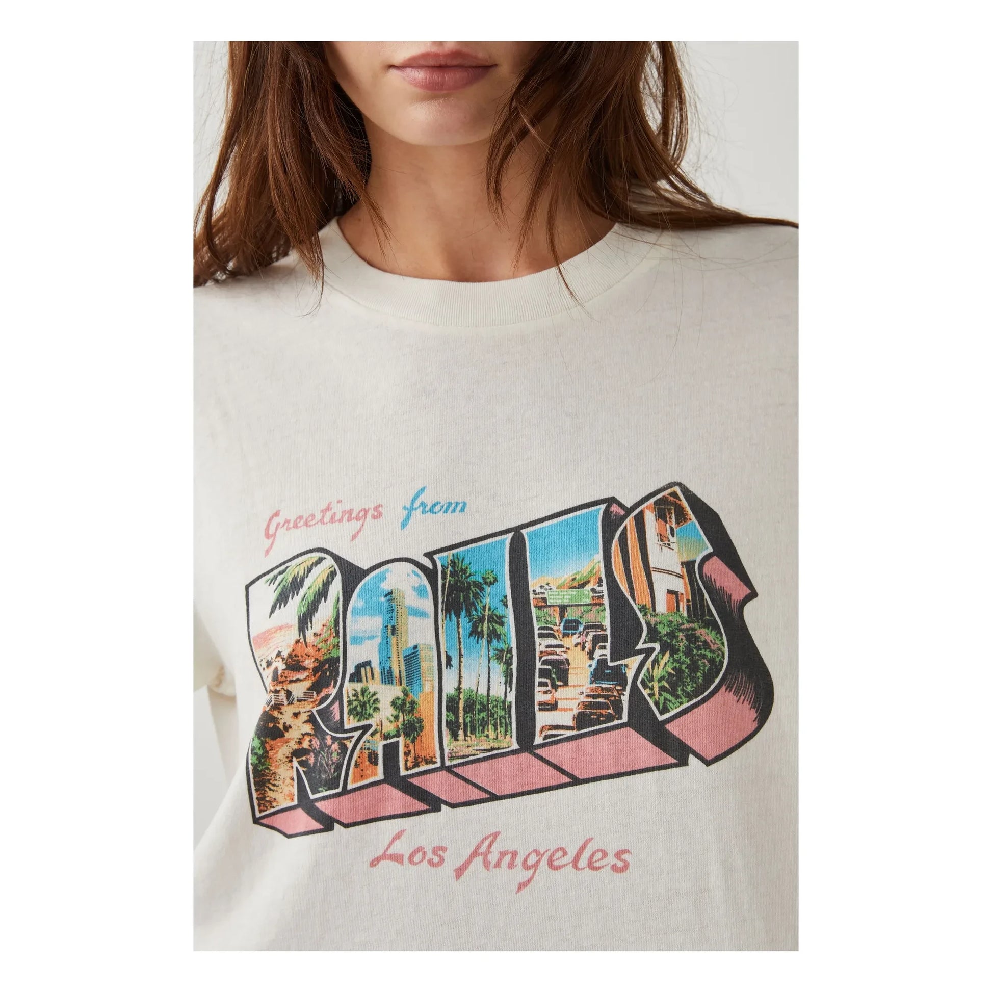 Rails - Boyfriend T-shirt | White