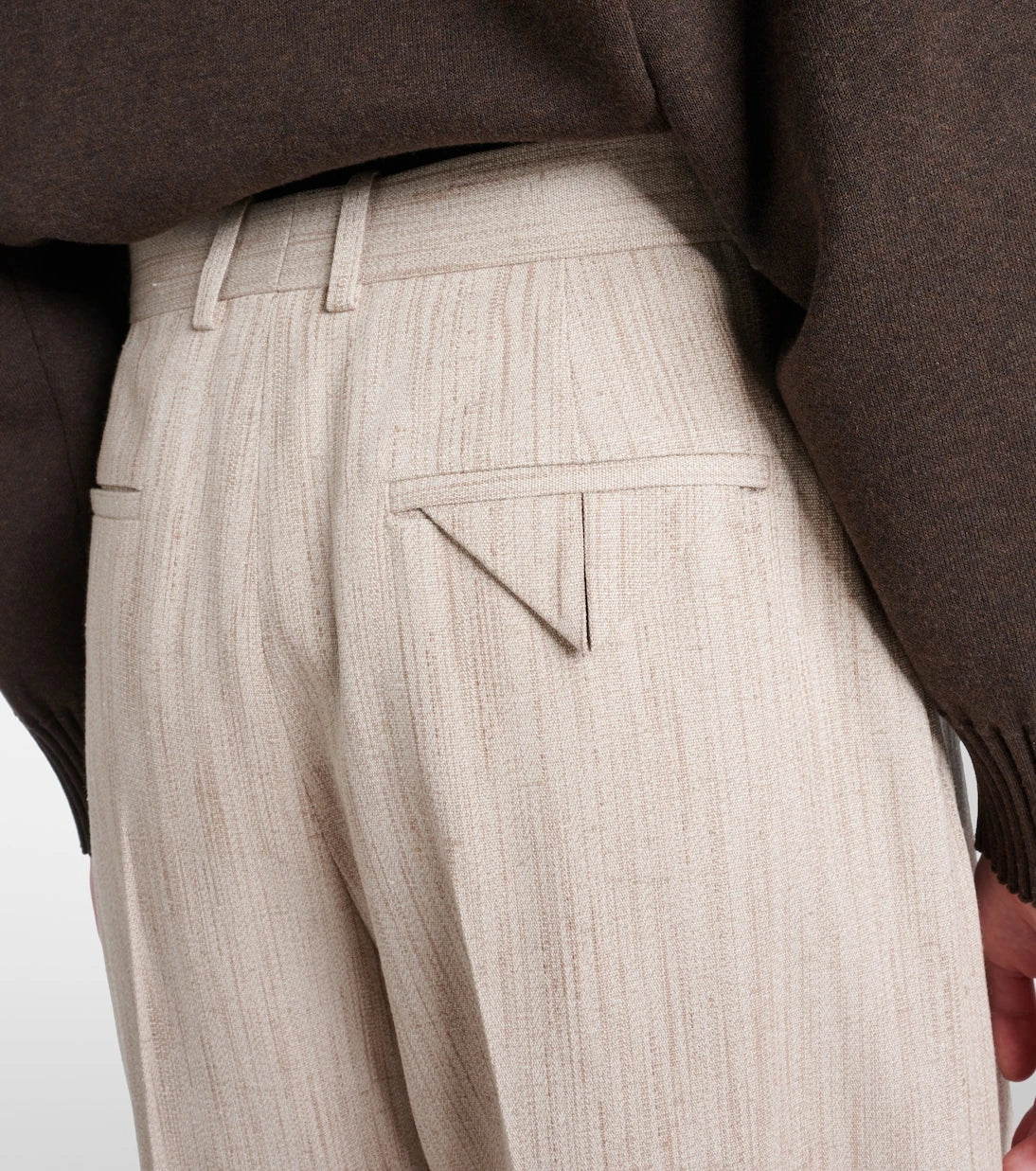 Bottega Veneta - High-rise tapered pants