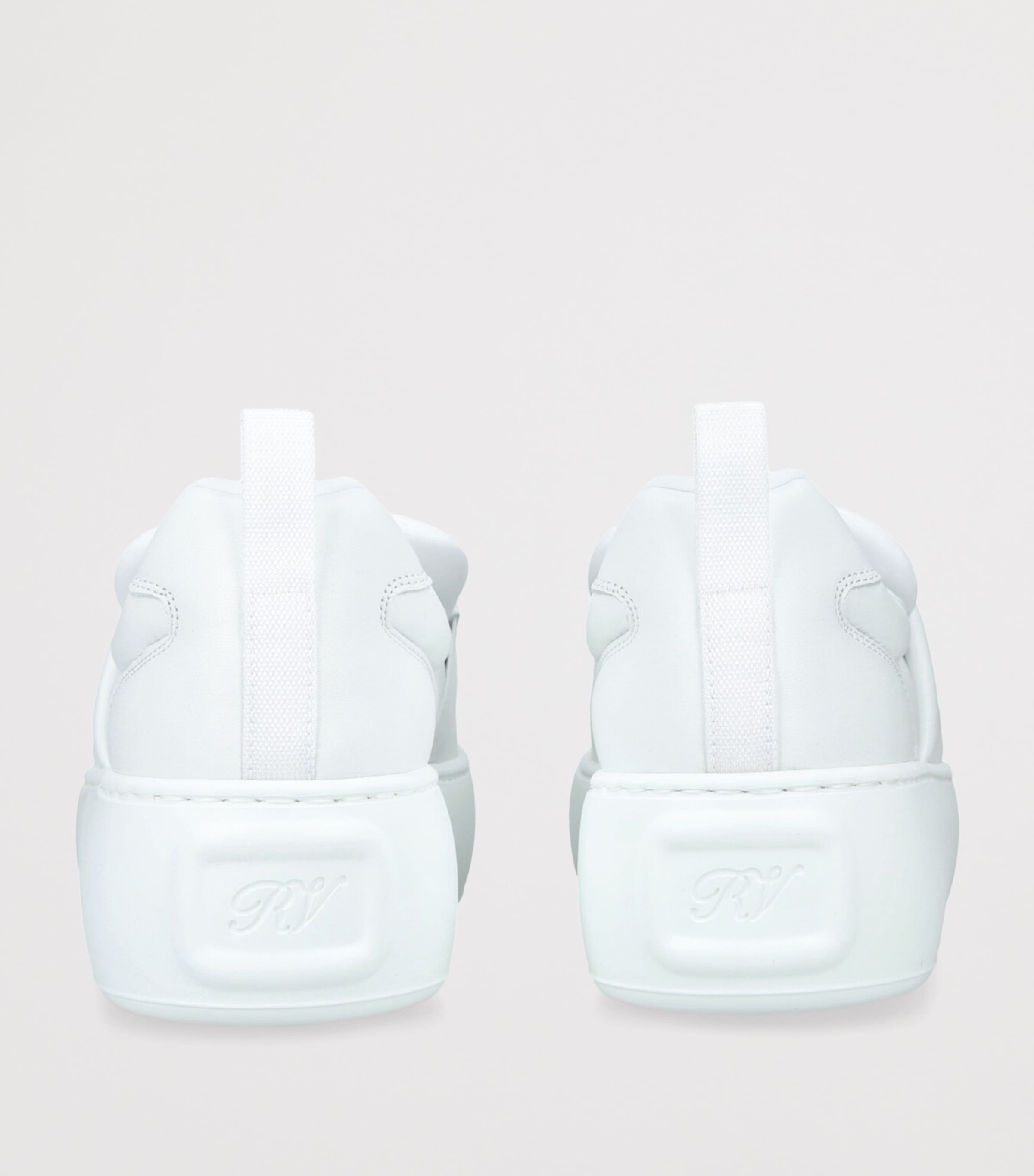 Roger Vivier White Leather Viv’ Up Sneakers