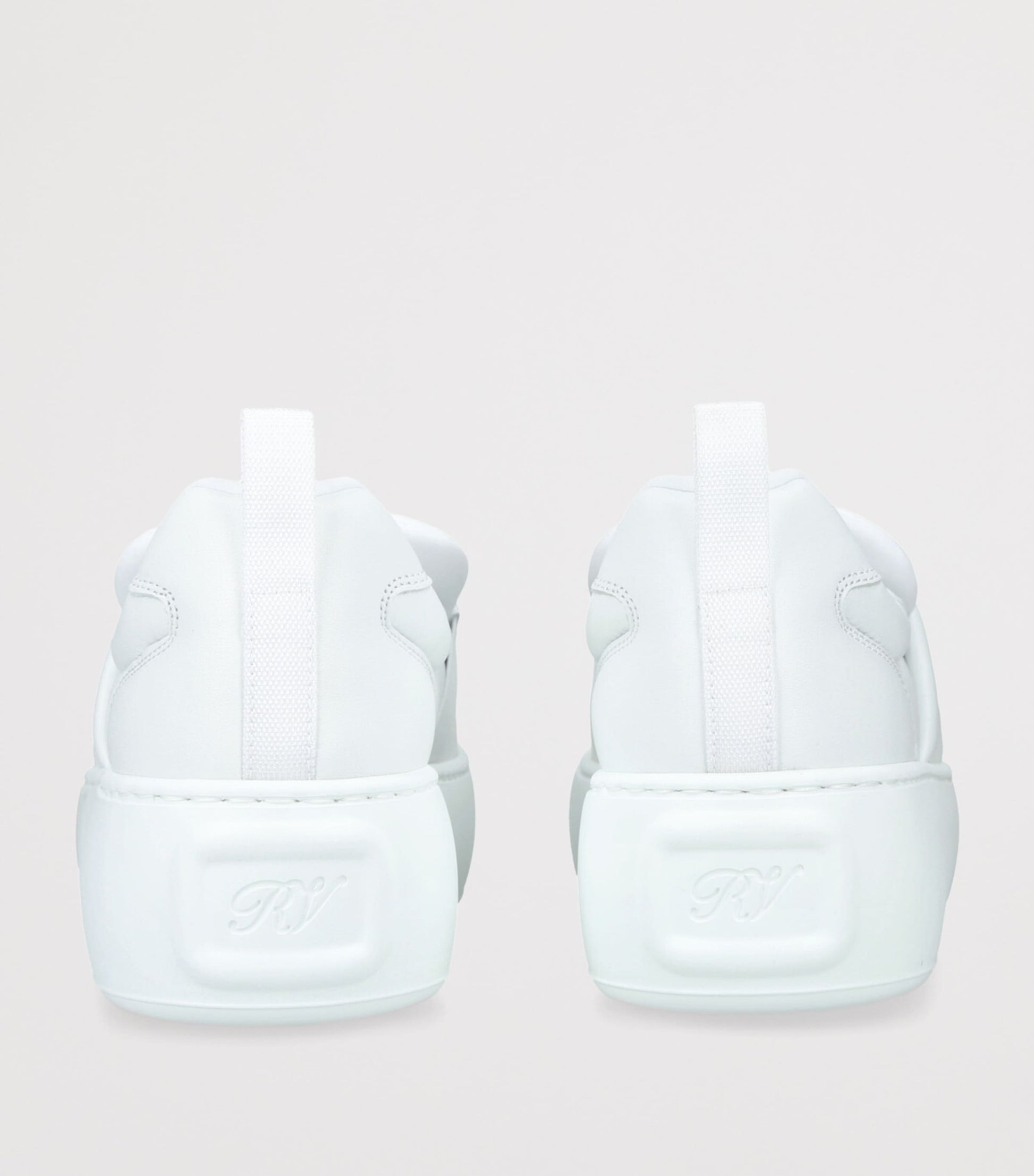 Roger Vivier White Leather Viv’ Up Sneakers