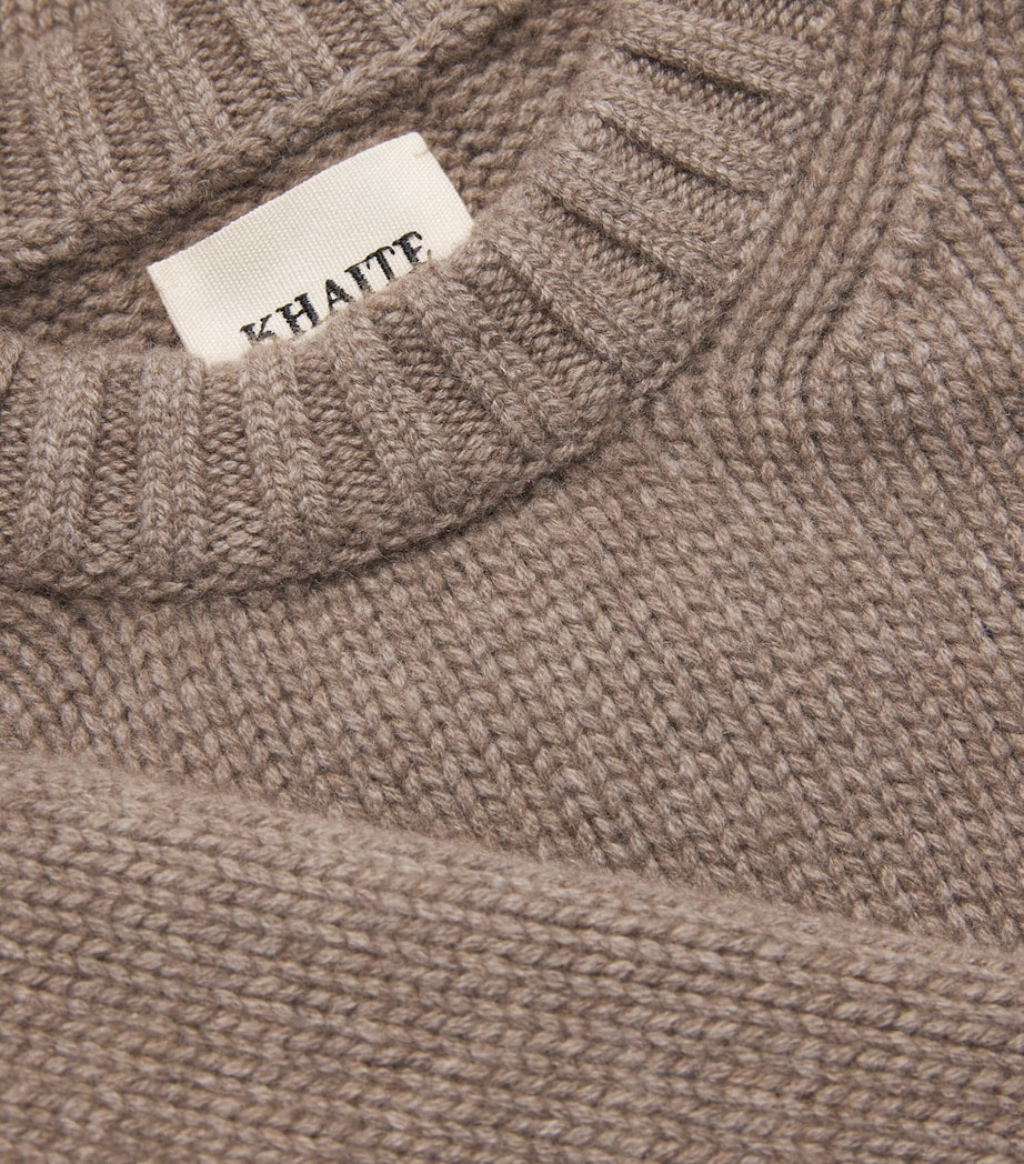 Brown Cashmere Mae Sweater