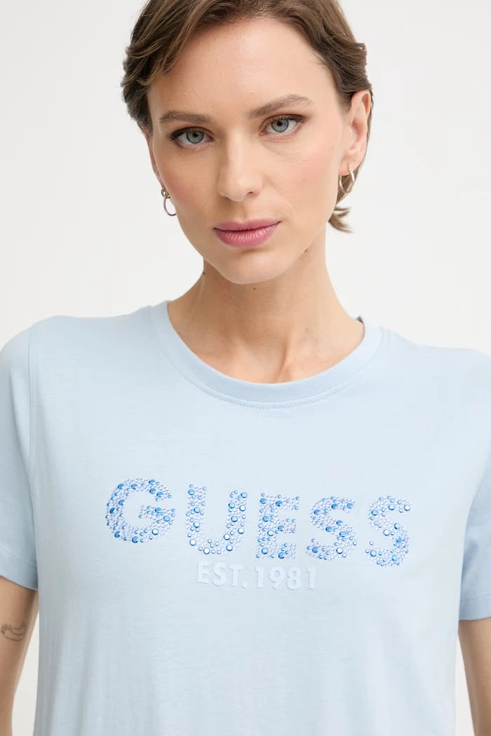 Guess pamuklu kadın tişört