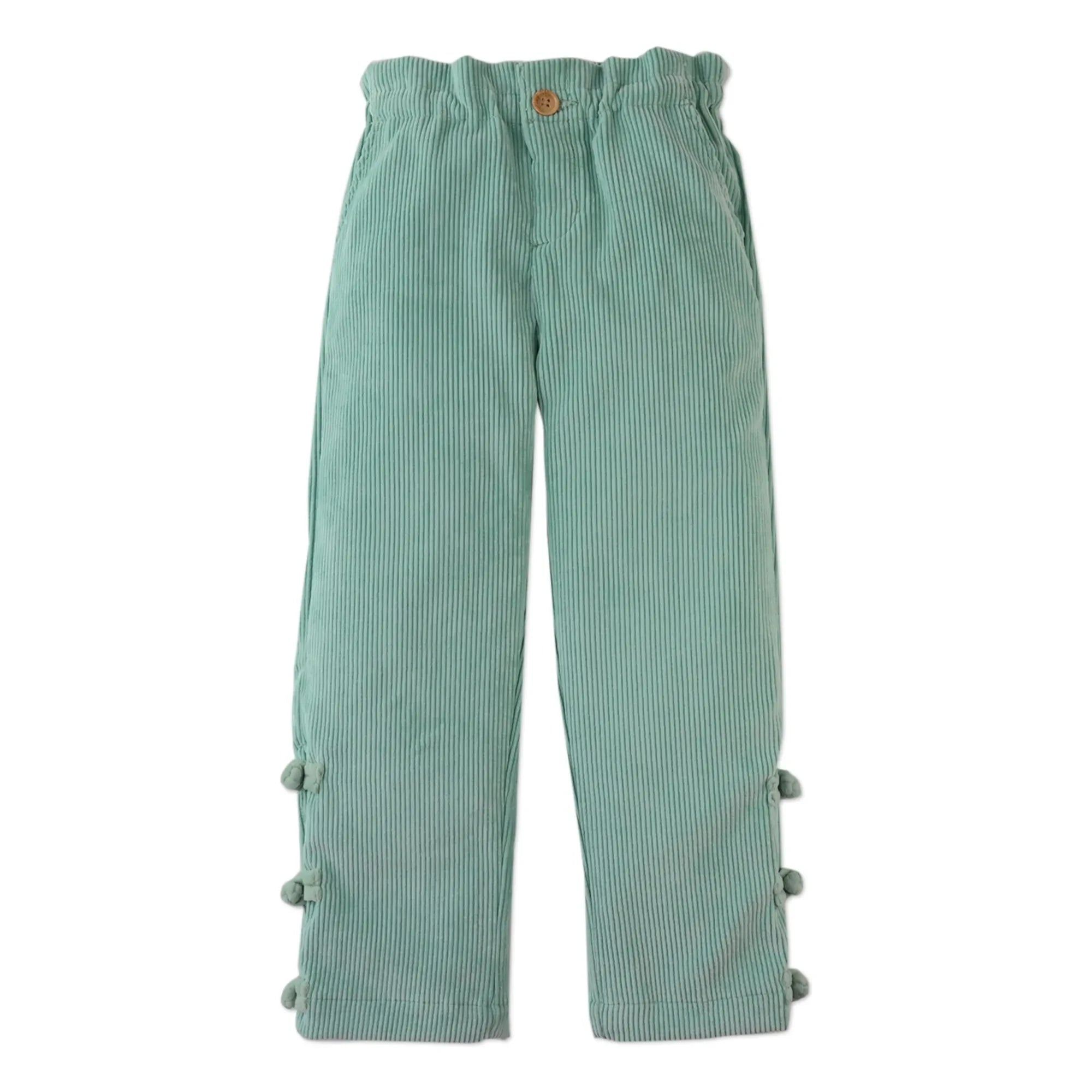 Gingersnaps - Arielle Ruffle Pants | Green water