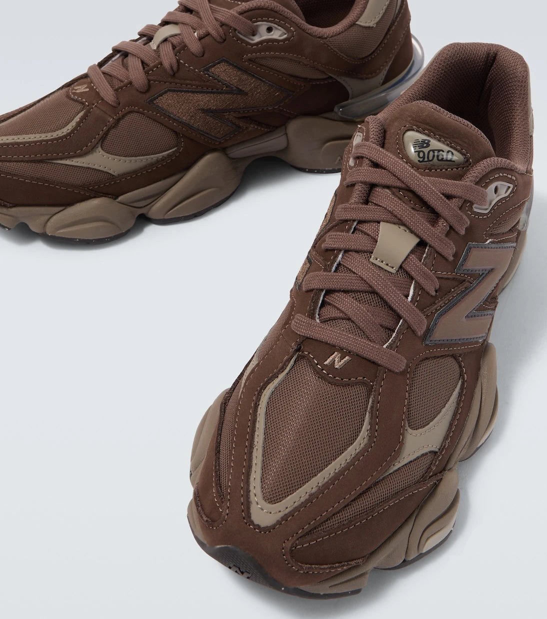 New Balance - 9060 suede-trimmed sneakers