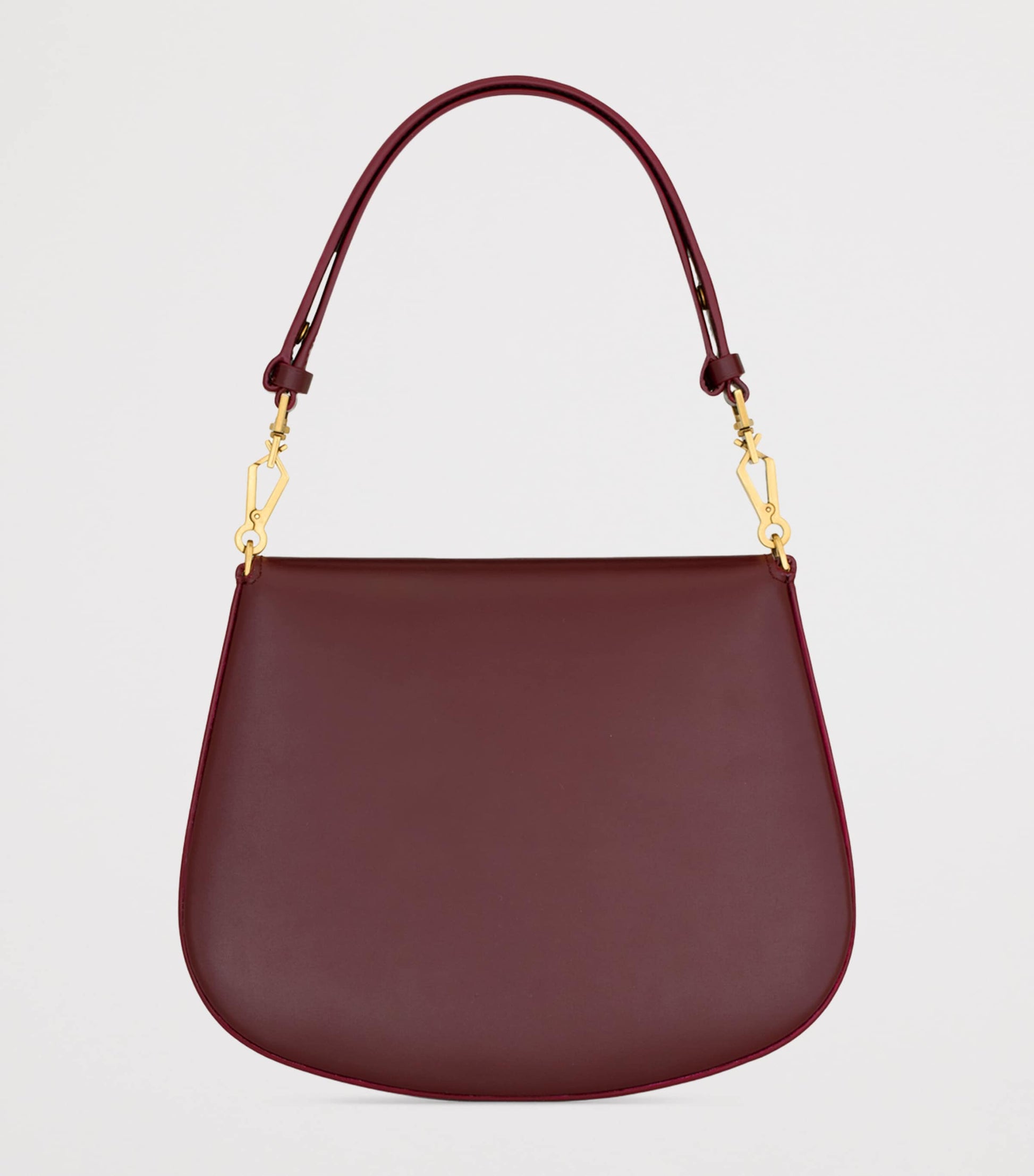 Burgundy Voltaire Top-Handle Bag