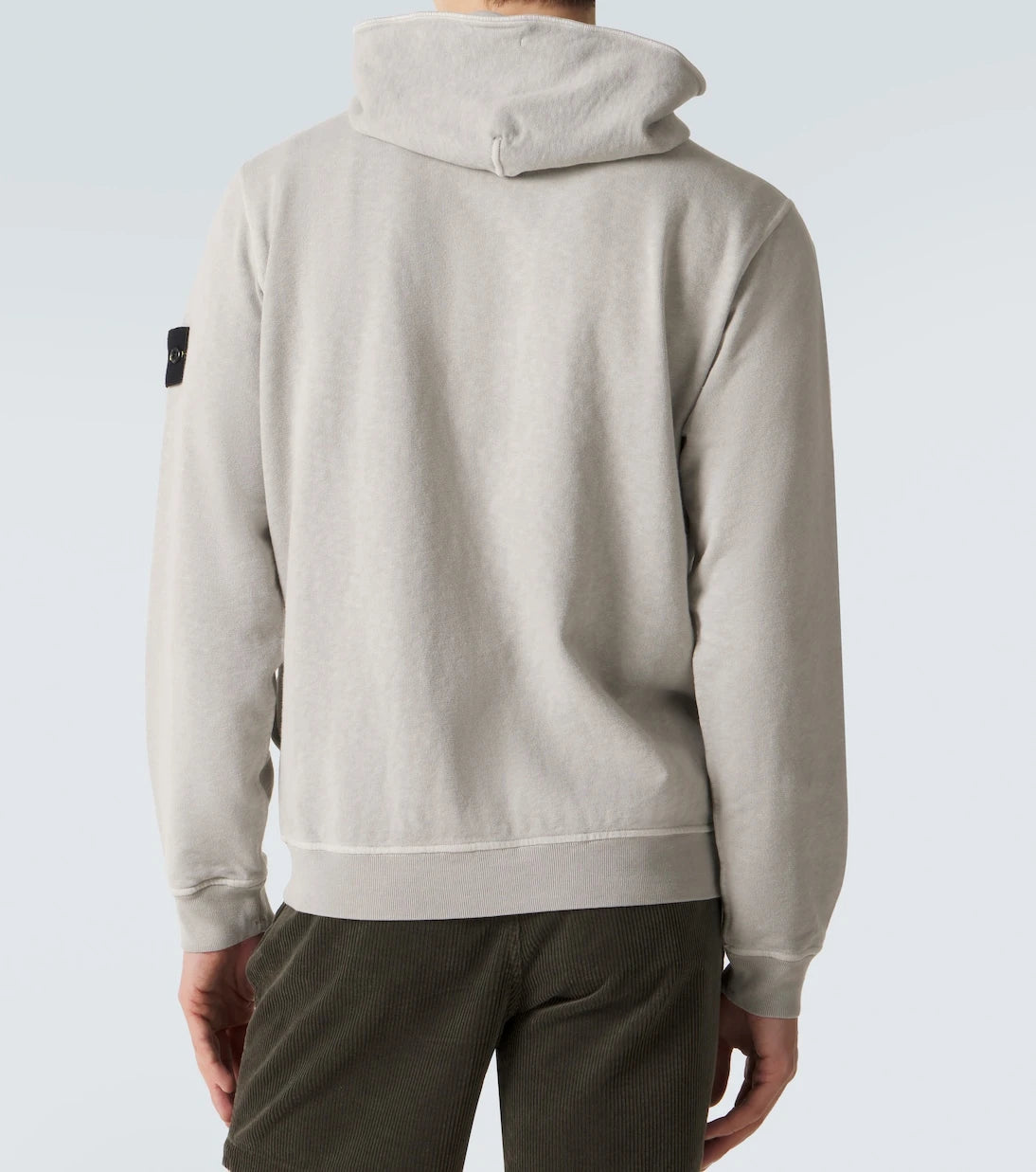Stone Island - Cotton jersey zip-up hoodie