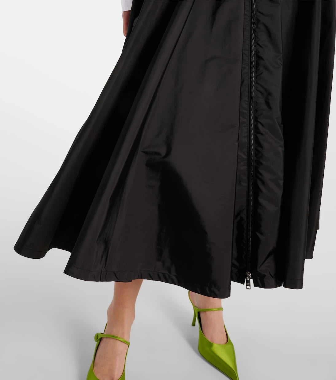 Prada - Logo Re-Nylon midi skirt
