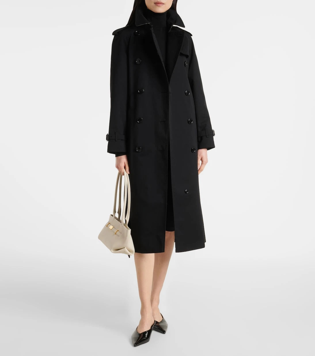 حقيبة كتف جلدية DeMellier - New York