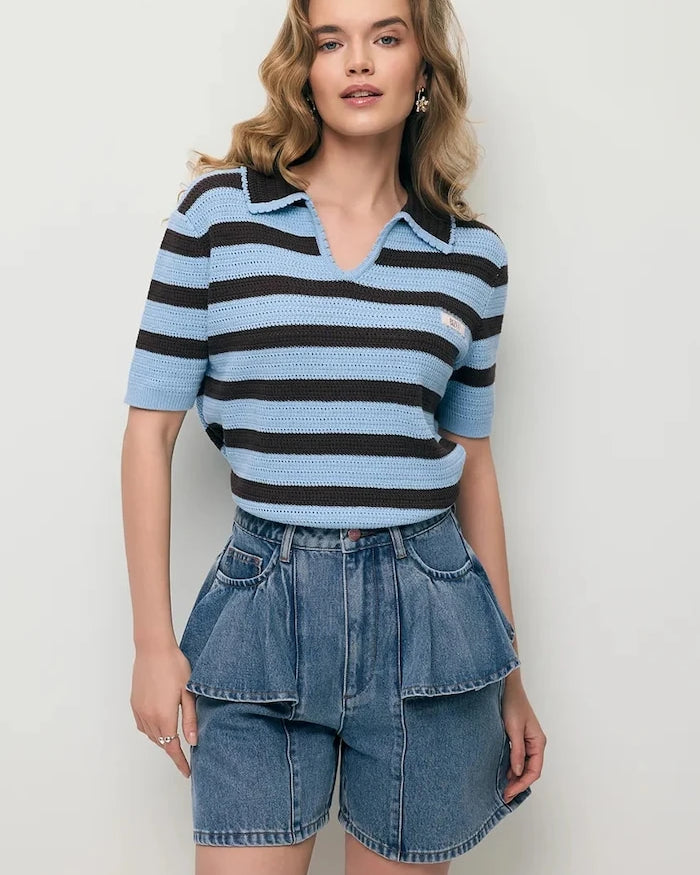 BIZUU kadın denim kısa şort
