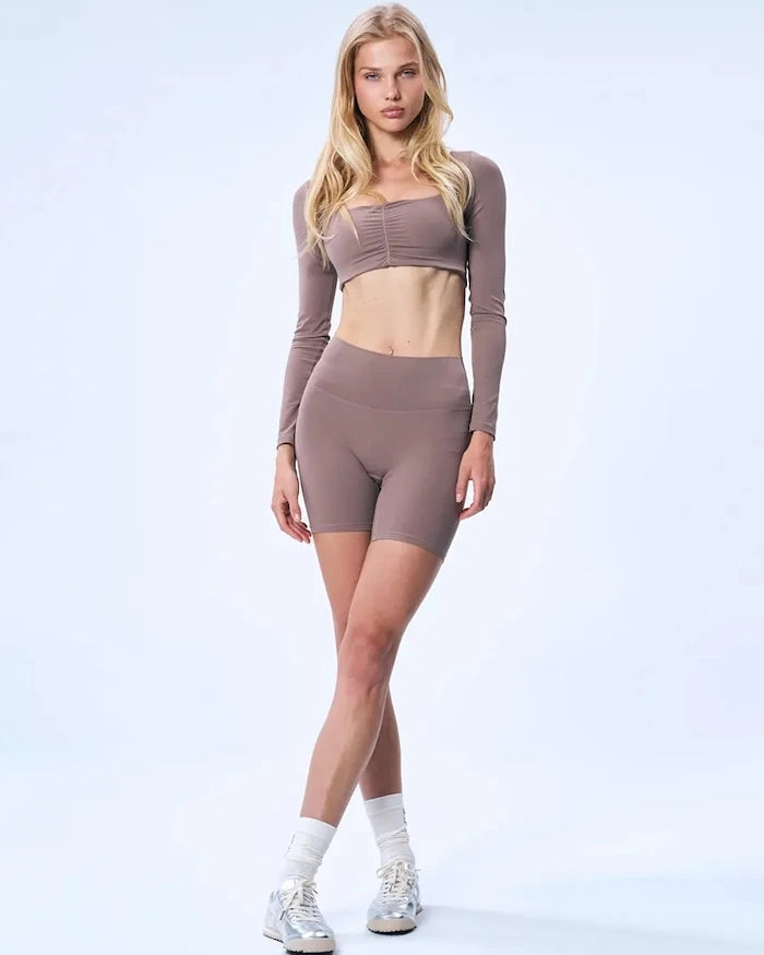 GOD SAVE QUEENS kadın biker shorts