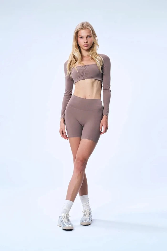 GOD SAVE QUEENS kadın biker shorts