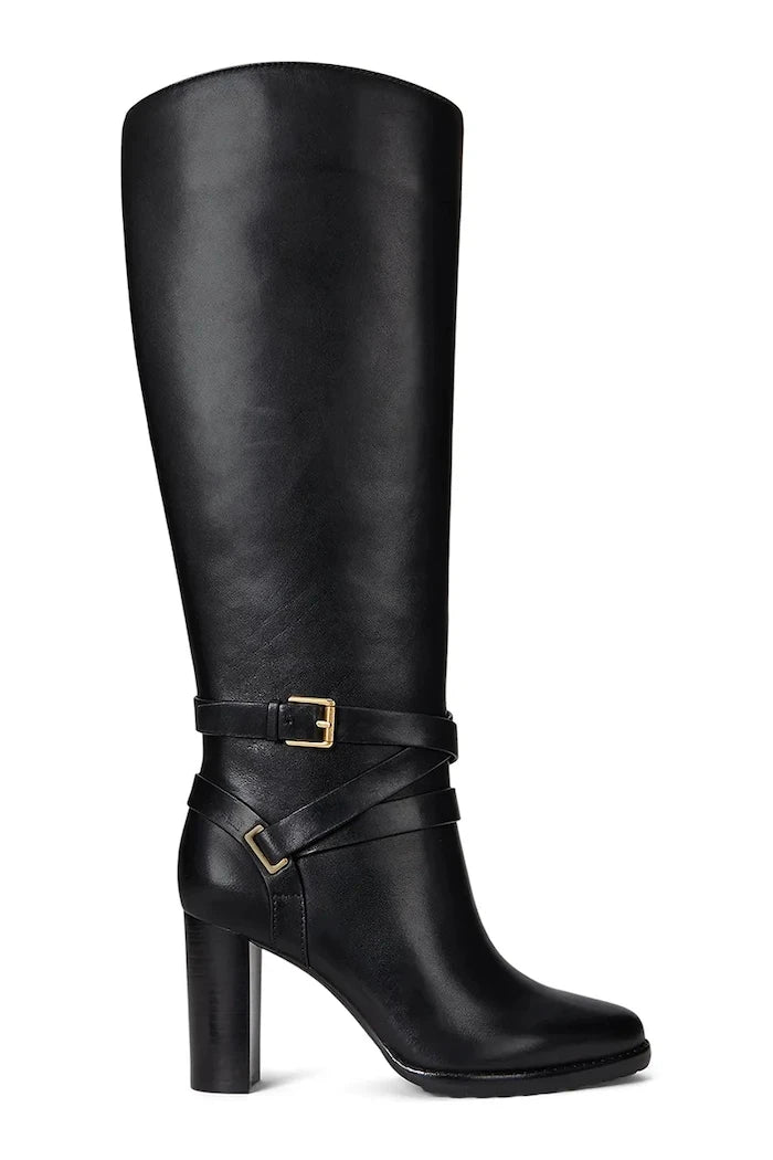 Lauren Ralph Lauren Cllns Tl Hl Deri Çizme