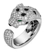 White Gold and Diamond Panthère de Cartier Ring