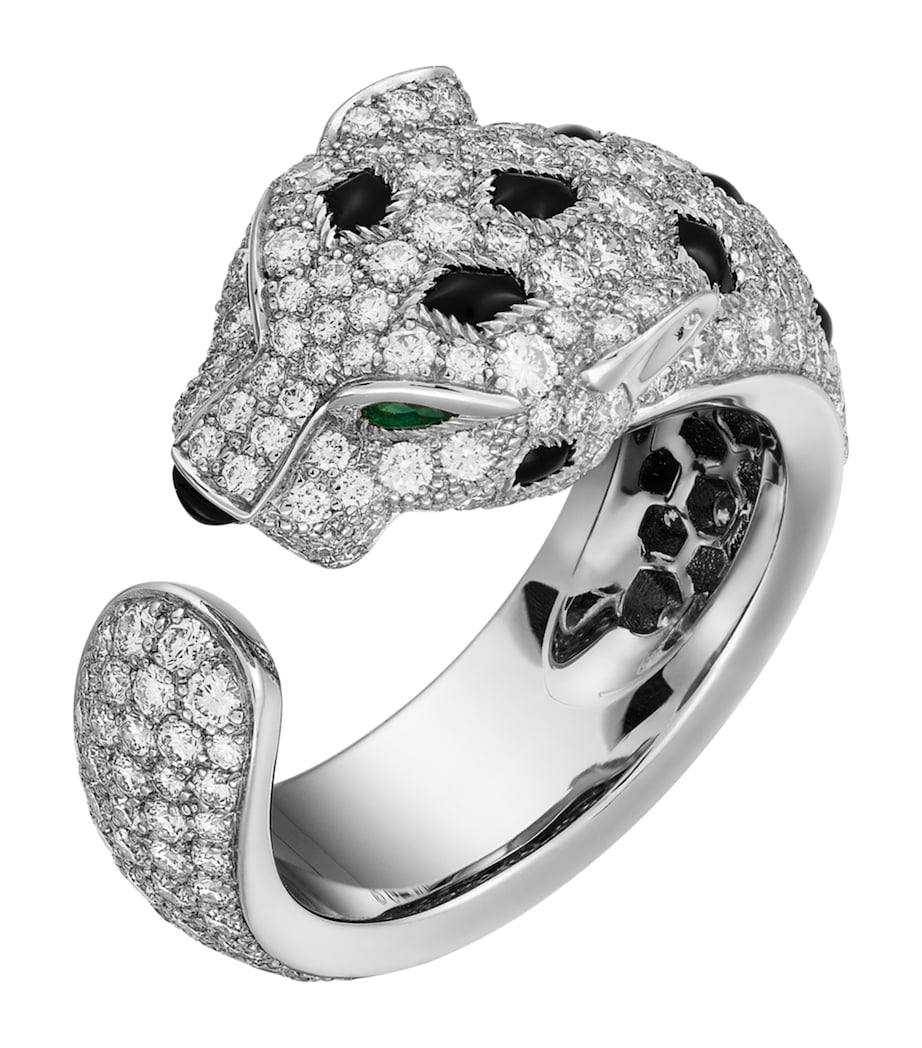 White Gold and Diamond Panthère de Cartier Ring