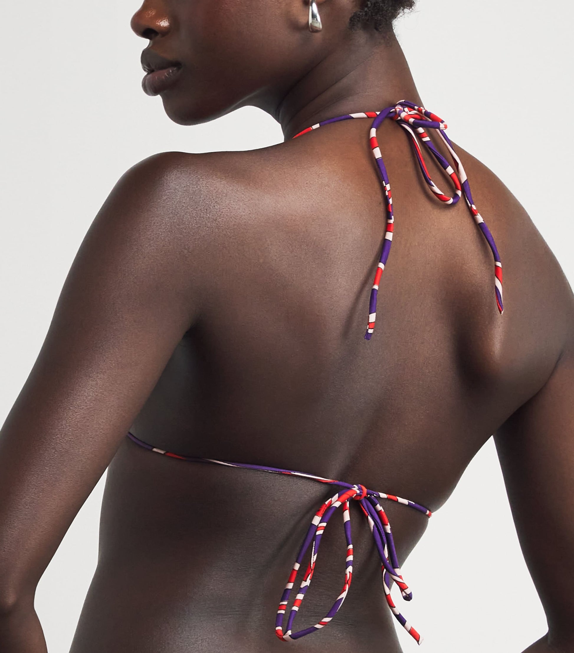 Multi Labirinto Print Bikini Top