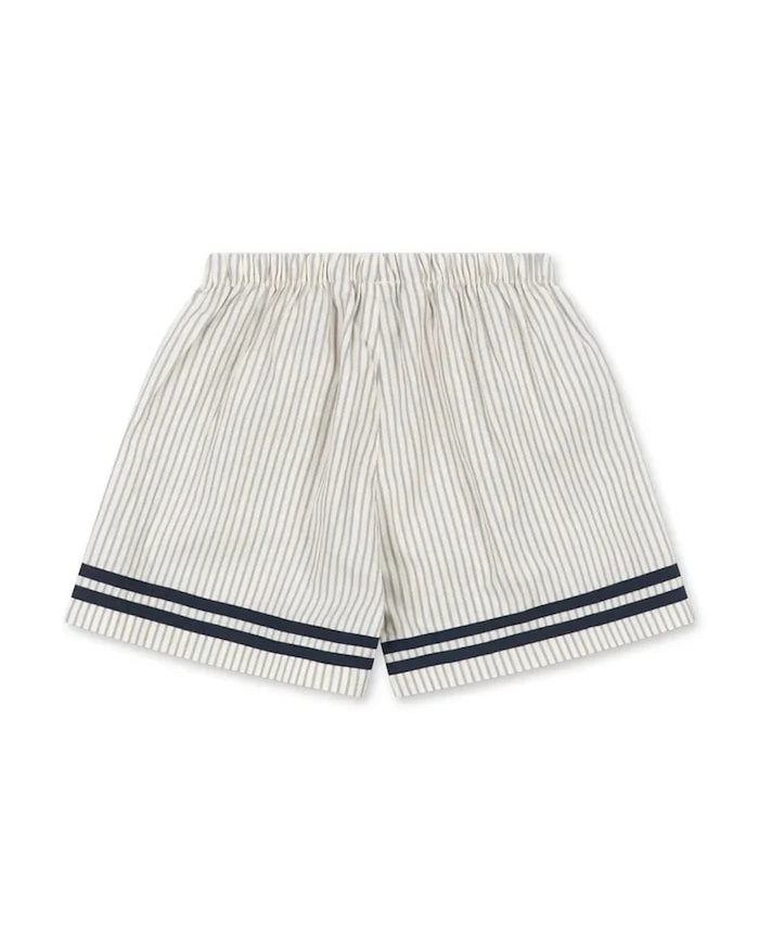Konges Sløjd çocuklar için pamuklu kısa şort ALLIE SAILOR SHORTS GOTS