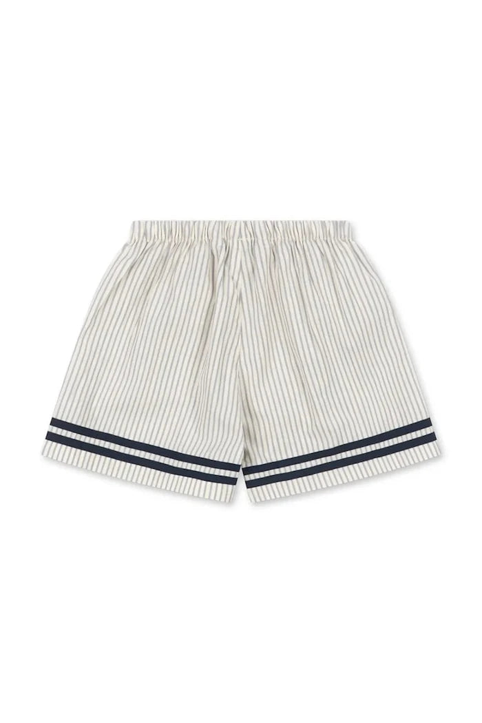 Konges Sløjd çocuklar için pamuklu kısa şort ALLIE SAILOR SHORTS GOTS
