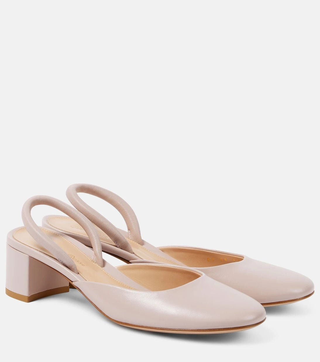 Gianvito Rossi - Tivoli leather mules