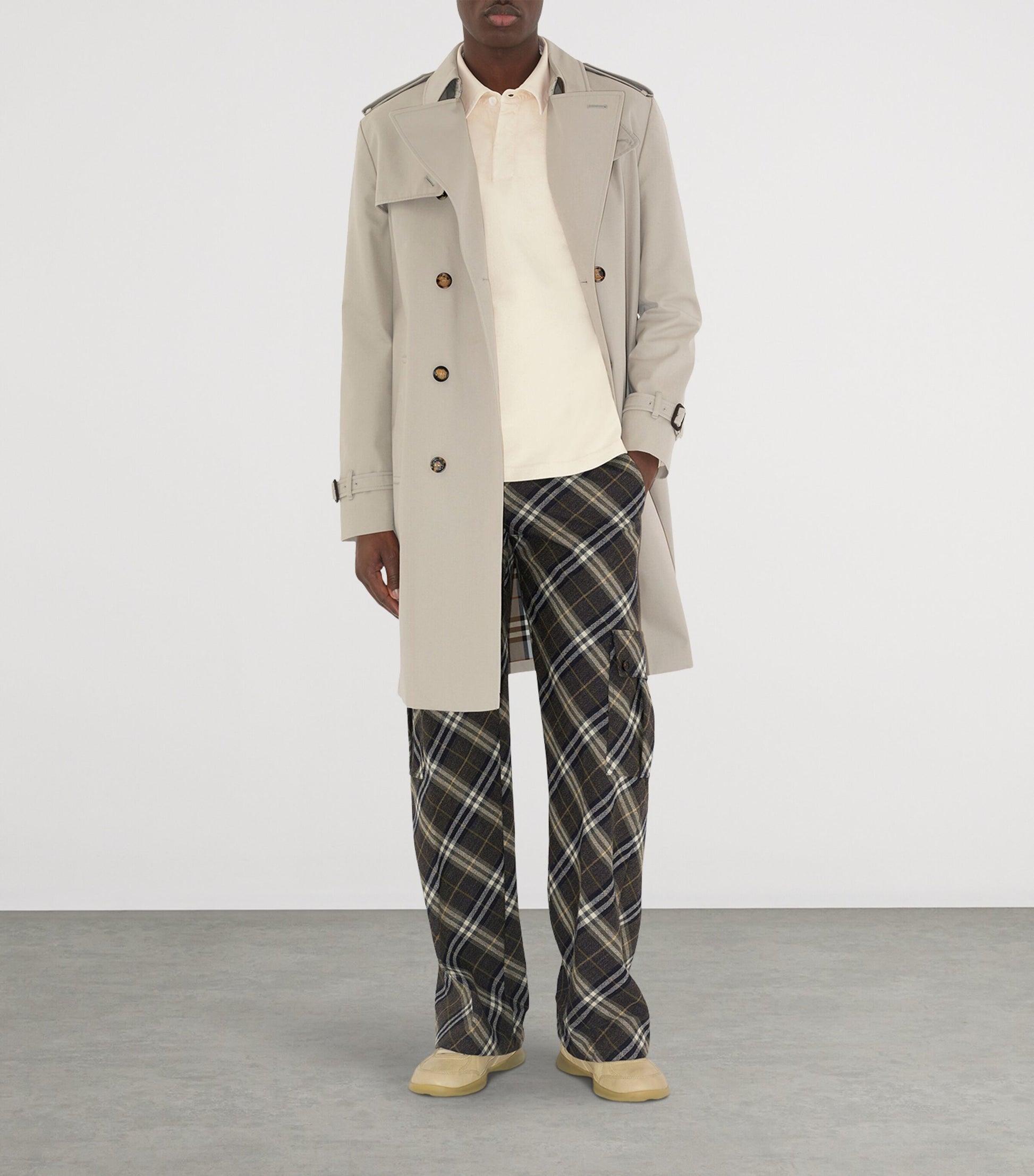 Burberry Leather Matrix Sneakers