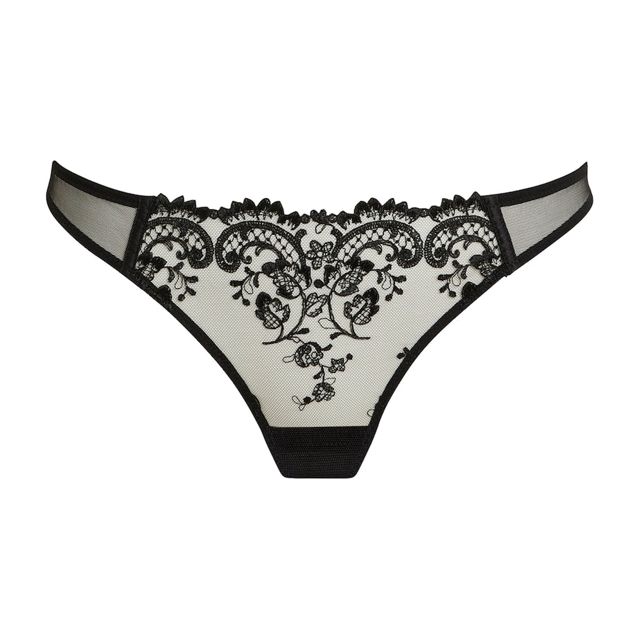 Black Lace Juliette Thong