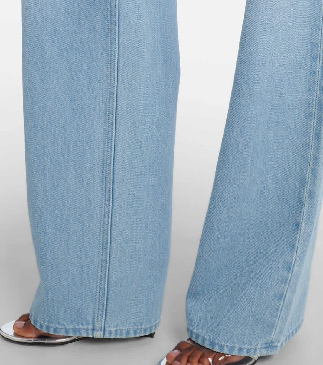 Versace - High-rise wide-leg jeans