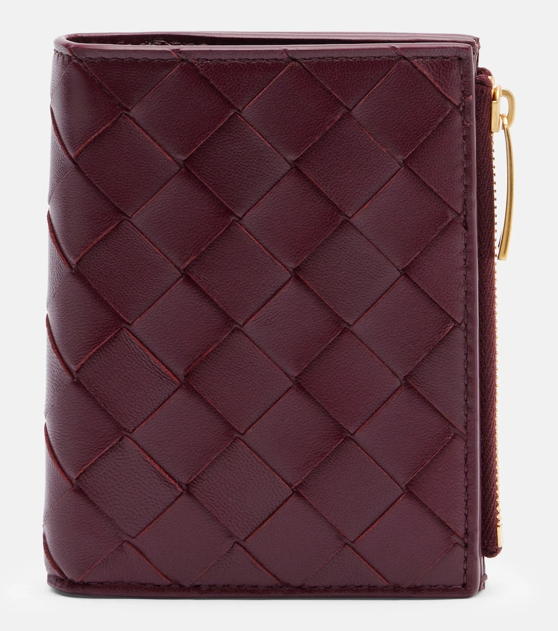 Bottega Veneta - محفظة جلدية صغيرة بتصميم intrecciato