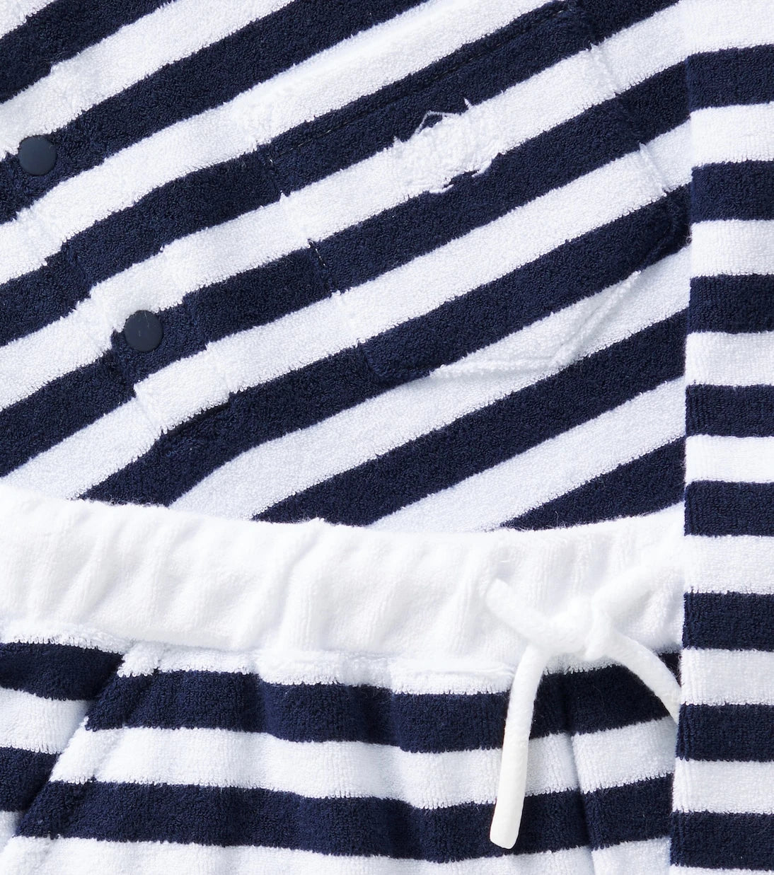 Patachou - Cotton-blend terry hoodie and shorts set
