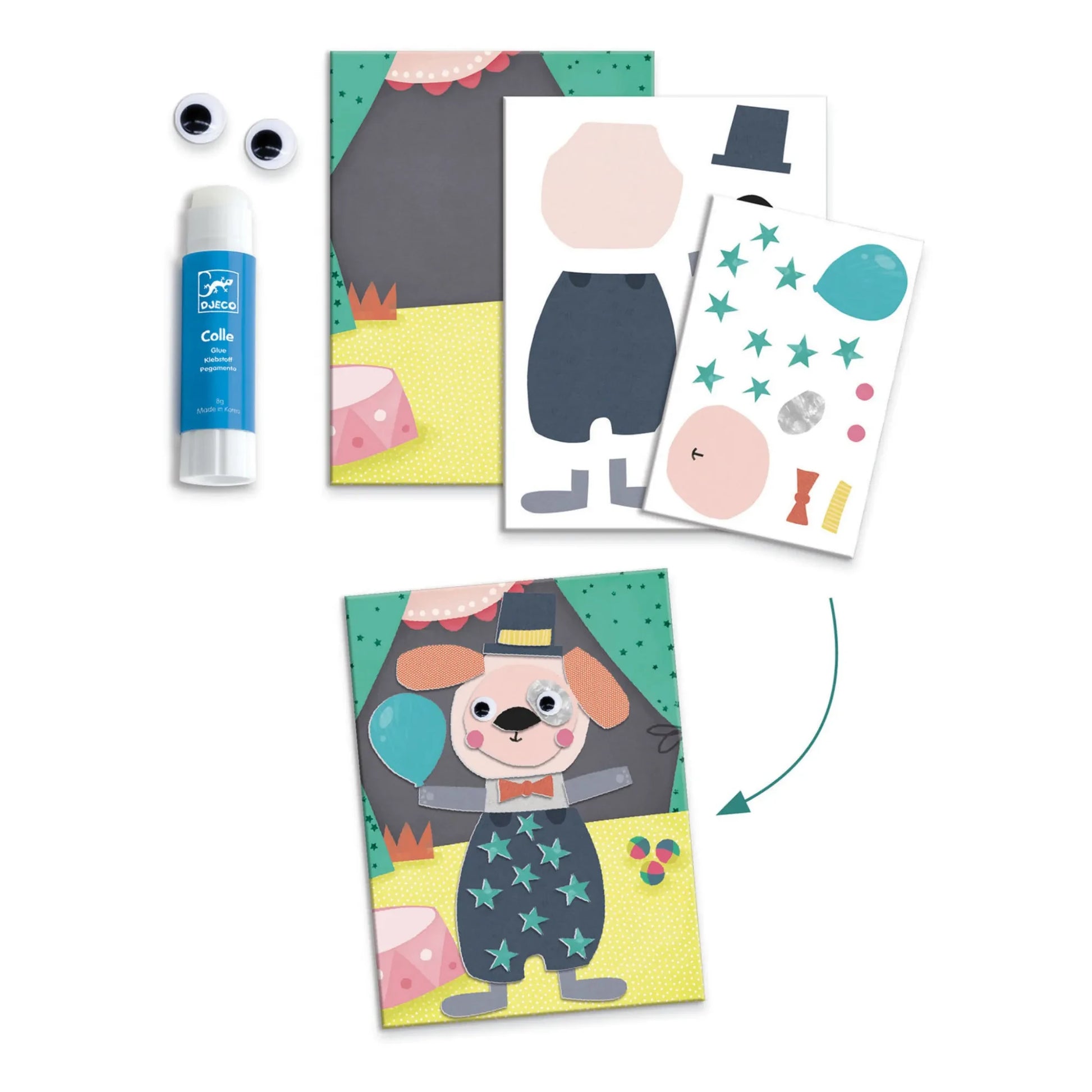 Djeco - Animals and Their Homes Multi-Activity Box