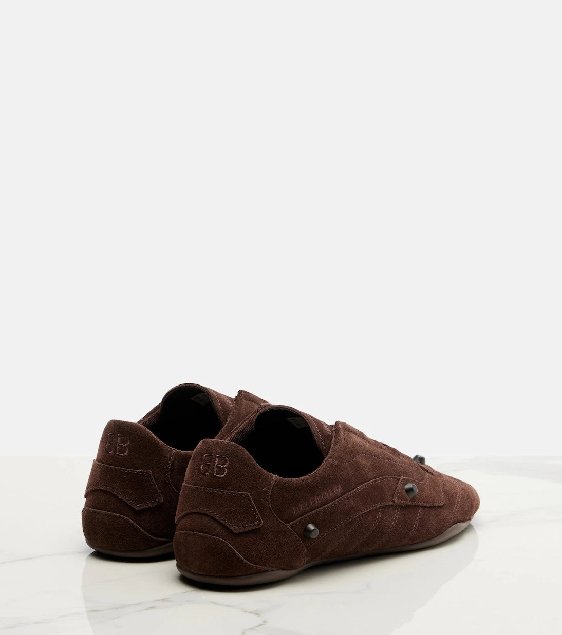 Balenciaga - City suede sneakers