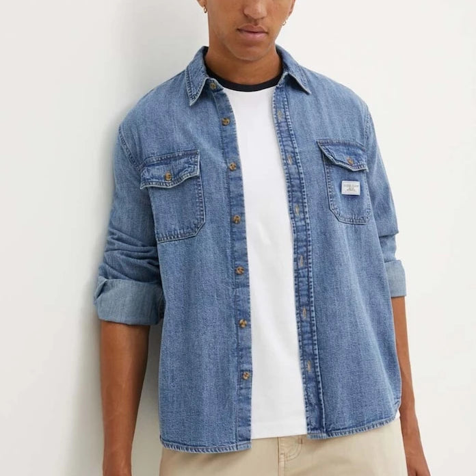 Дънкова риза Guess Jeans