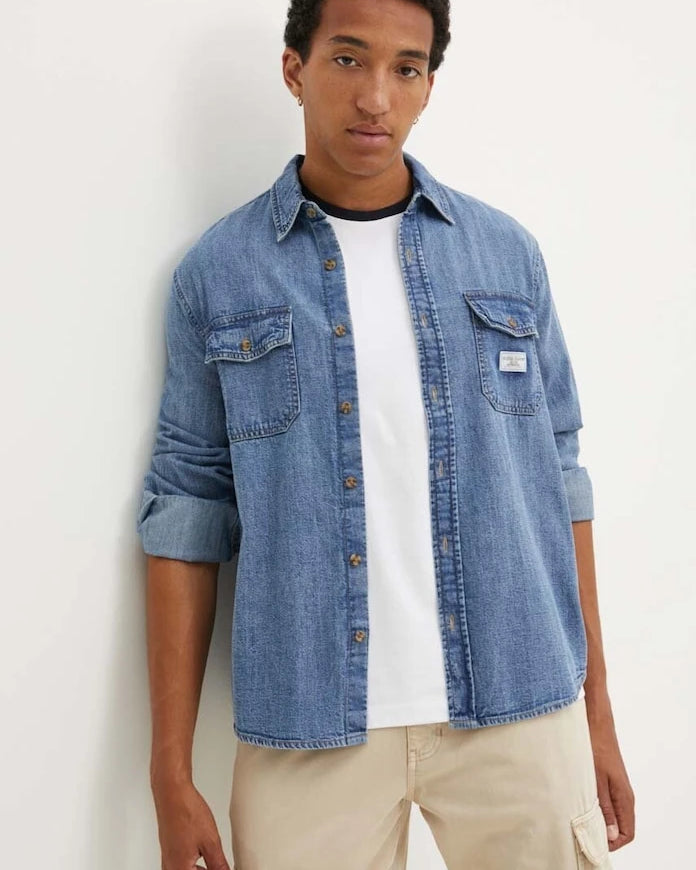 Дънкова риза Guess Jeans