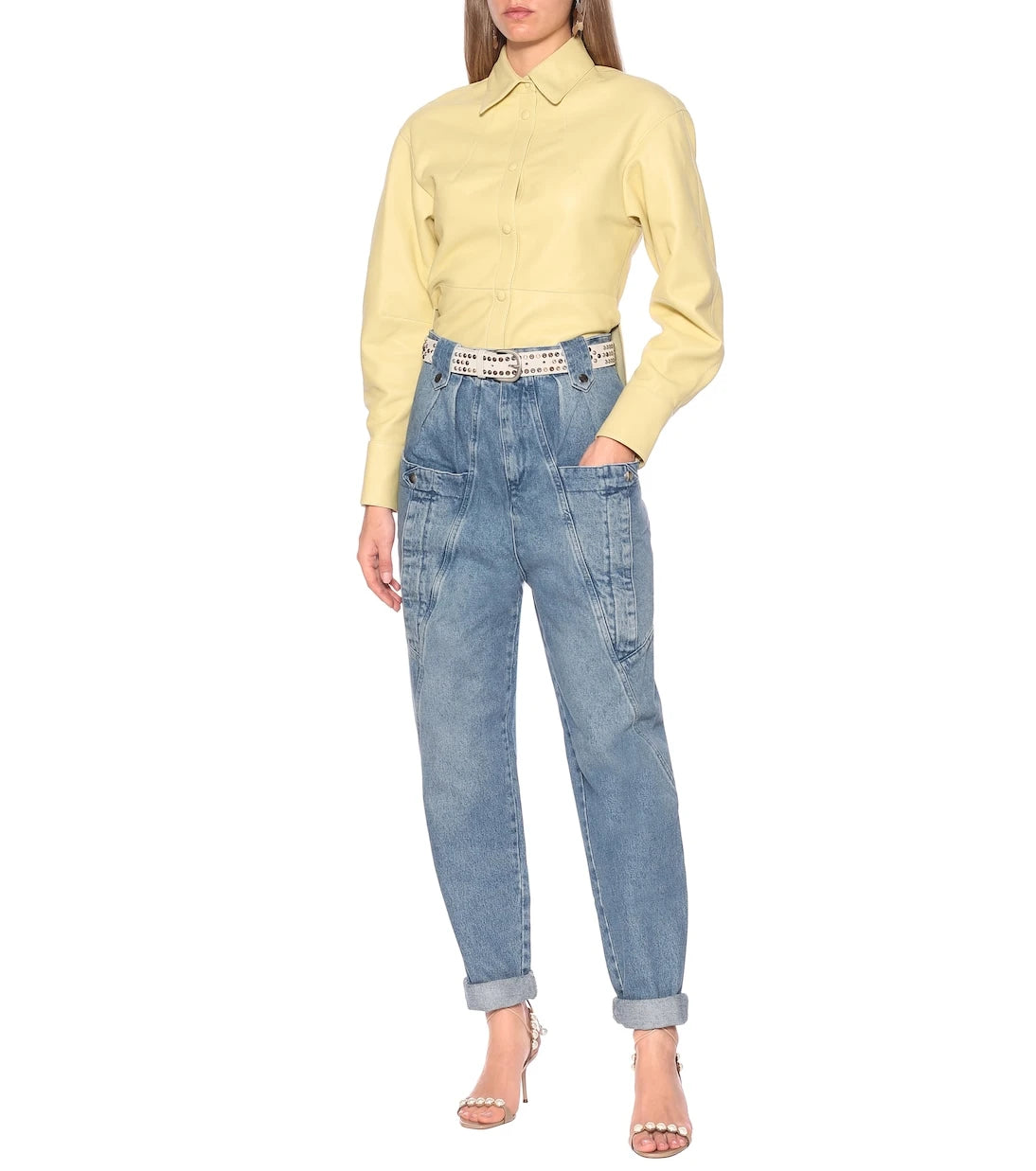 Isabel Marant - Xiao leather shirt