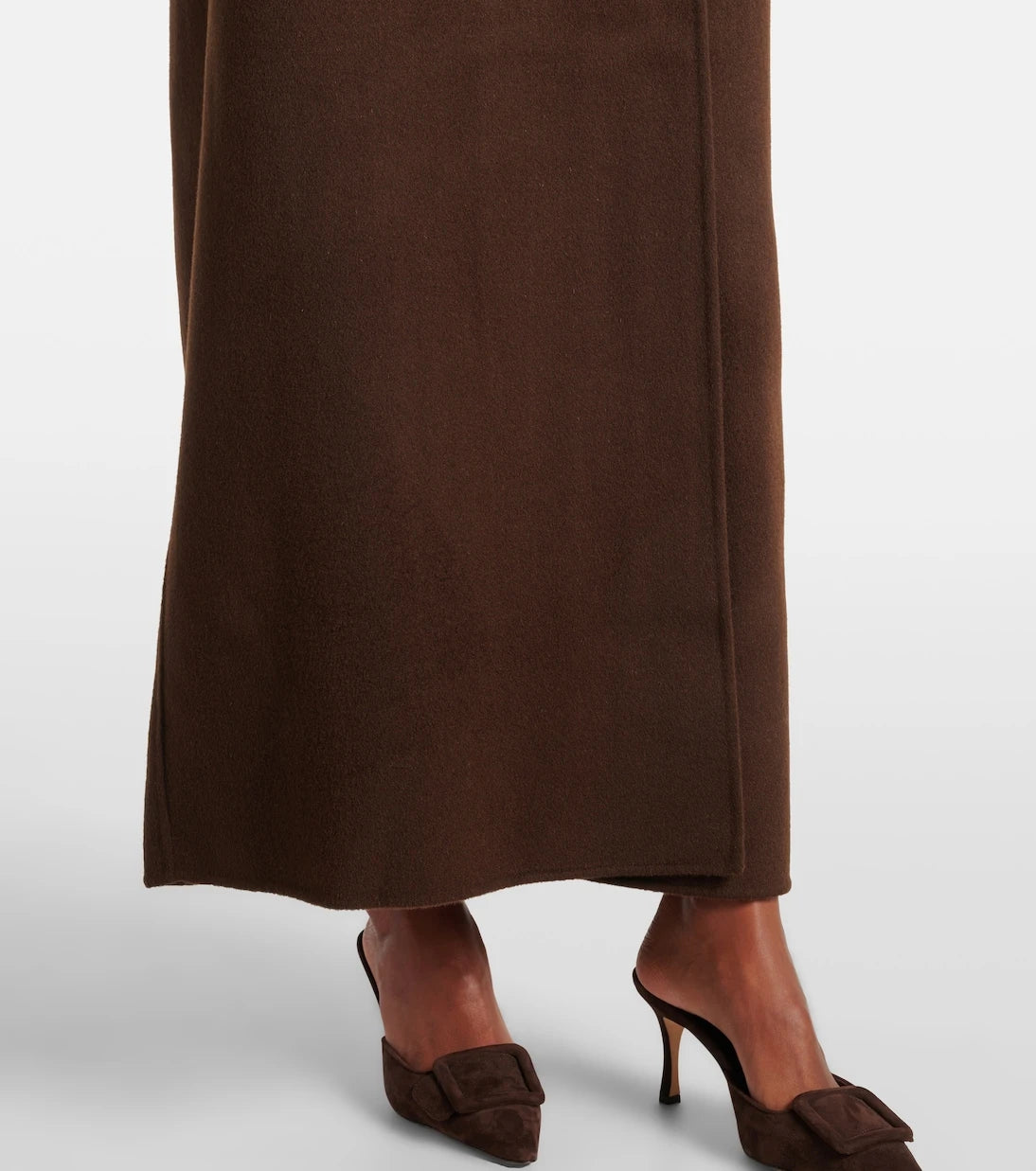 The Frankie Shop - Gaia double-breasted wool-blend coat