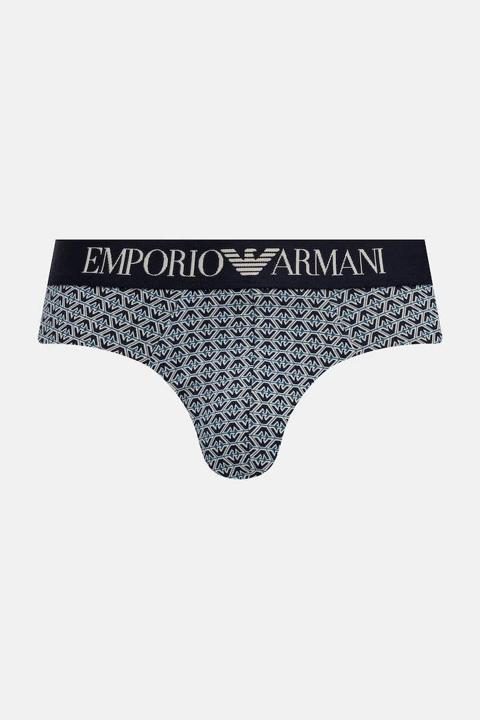 Emporio Armani Underwear erkek pamuklu elastan slip külot 2’li