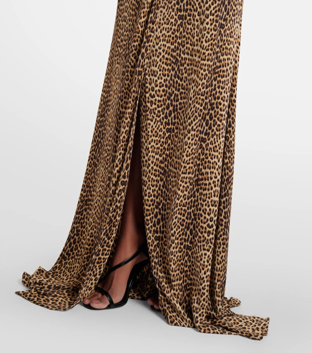 Roberto Cavalli - Embellished open-back gown