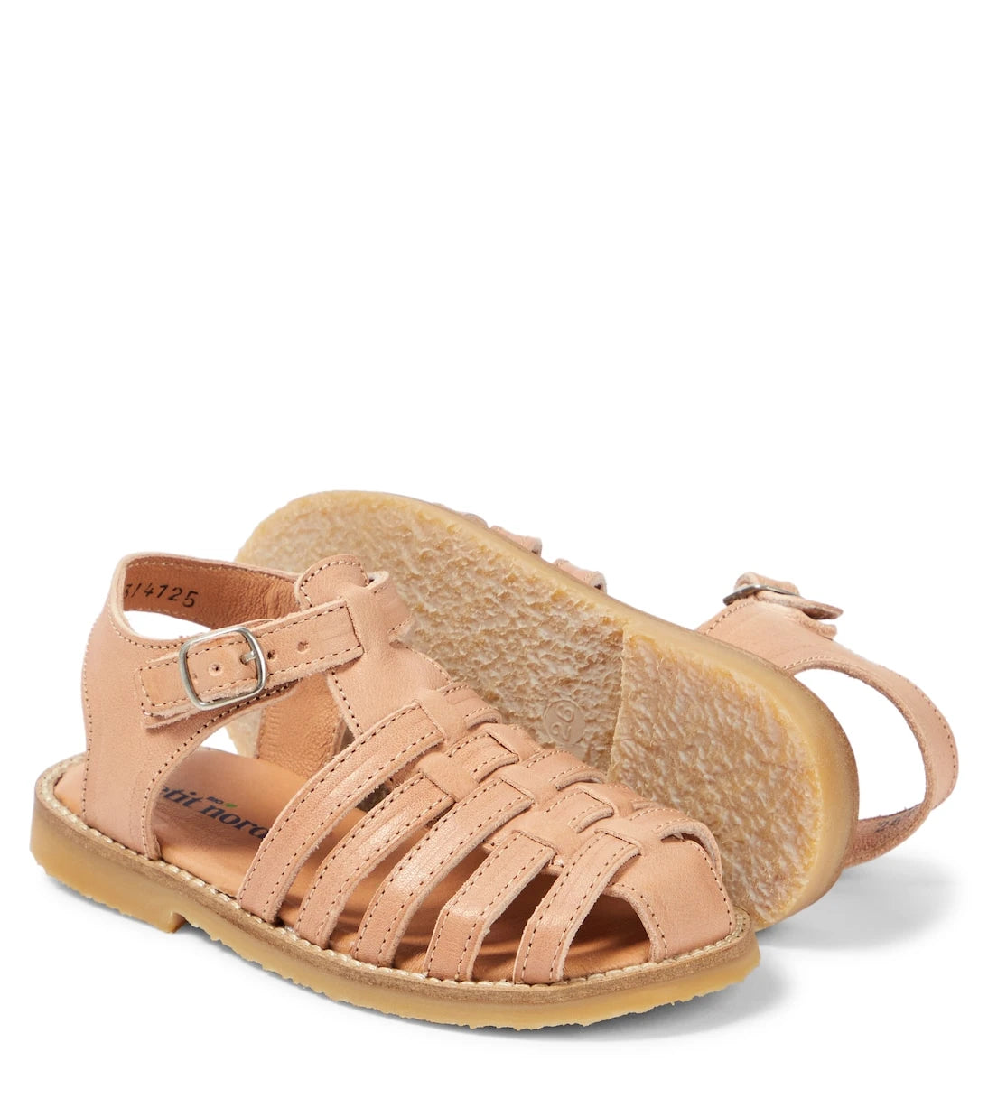 Petit Nord - Braided leather sandals