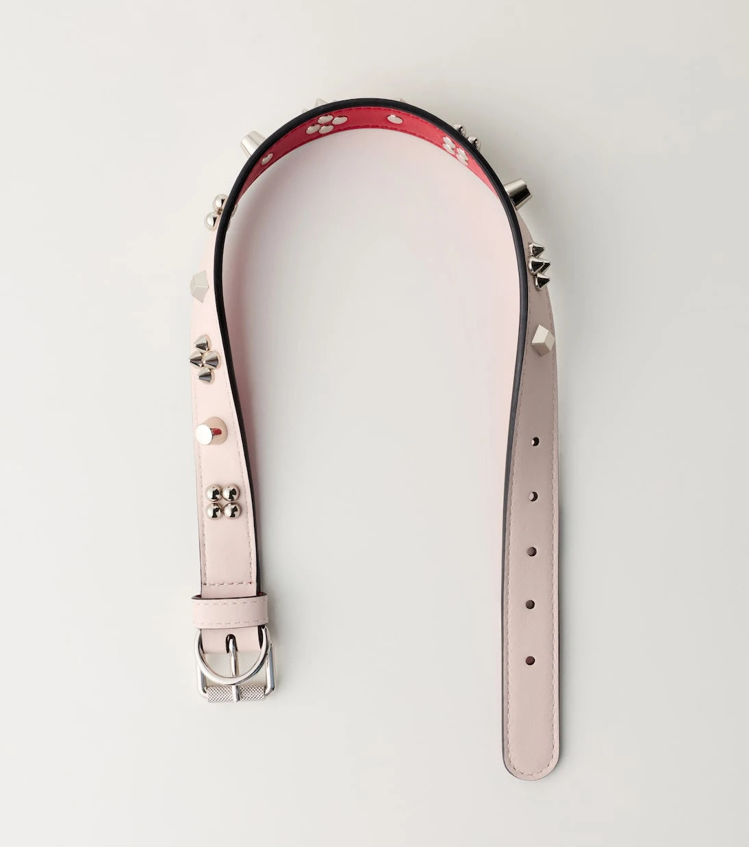 Christian Louboutin - Loubicollar Medium leather dog collar