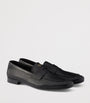 Grained Leather Loafers