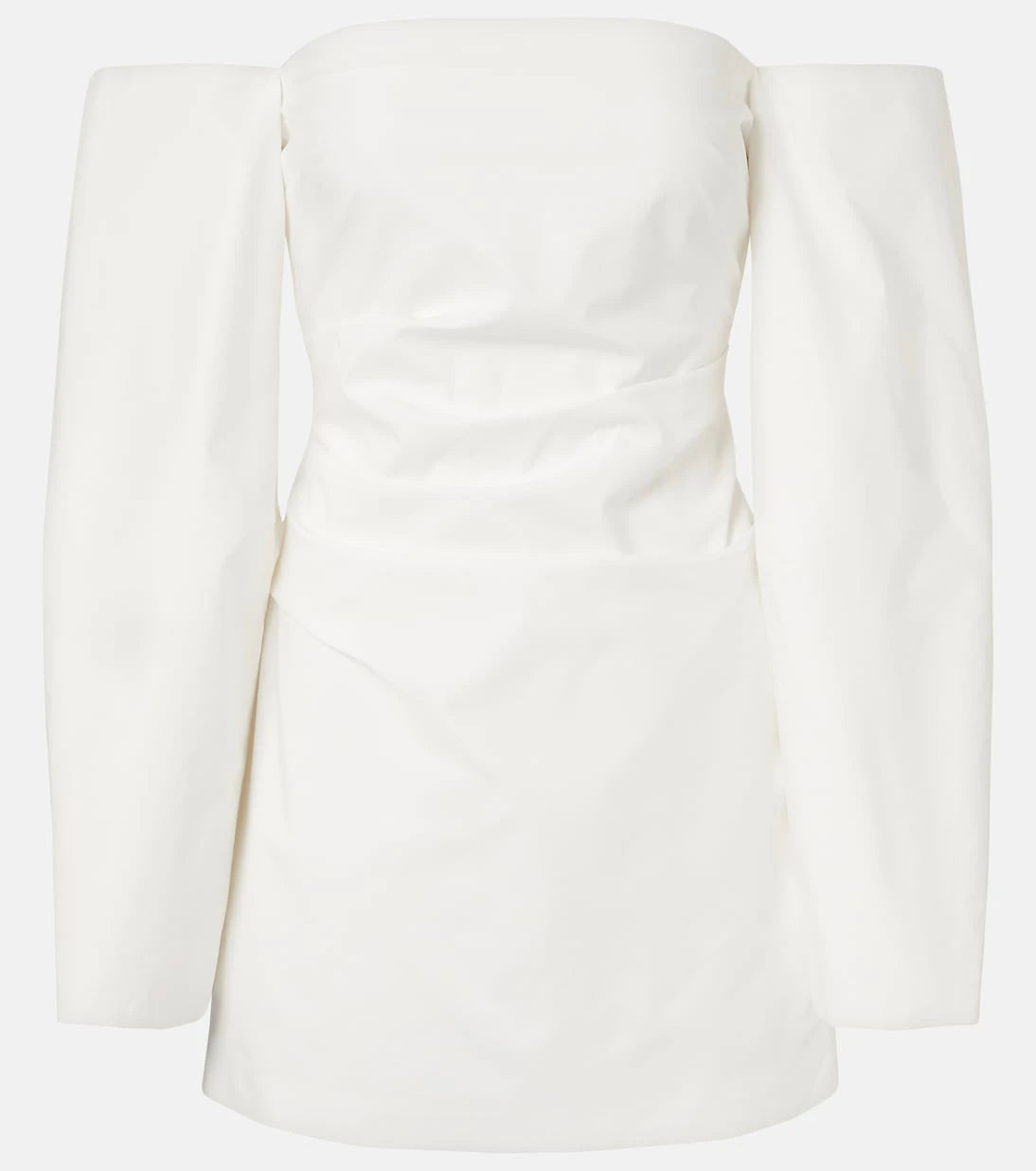 SIR - Martina off-shoulder cotton poplin minidress
