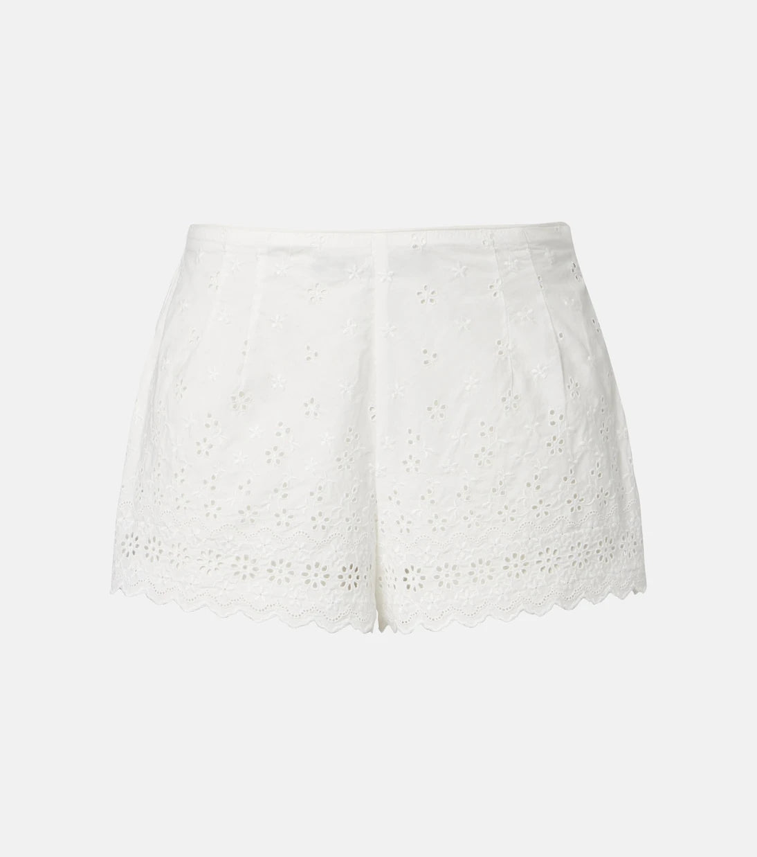 Dôen - Arda embroidered cotton shorts